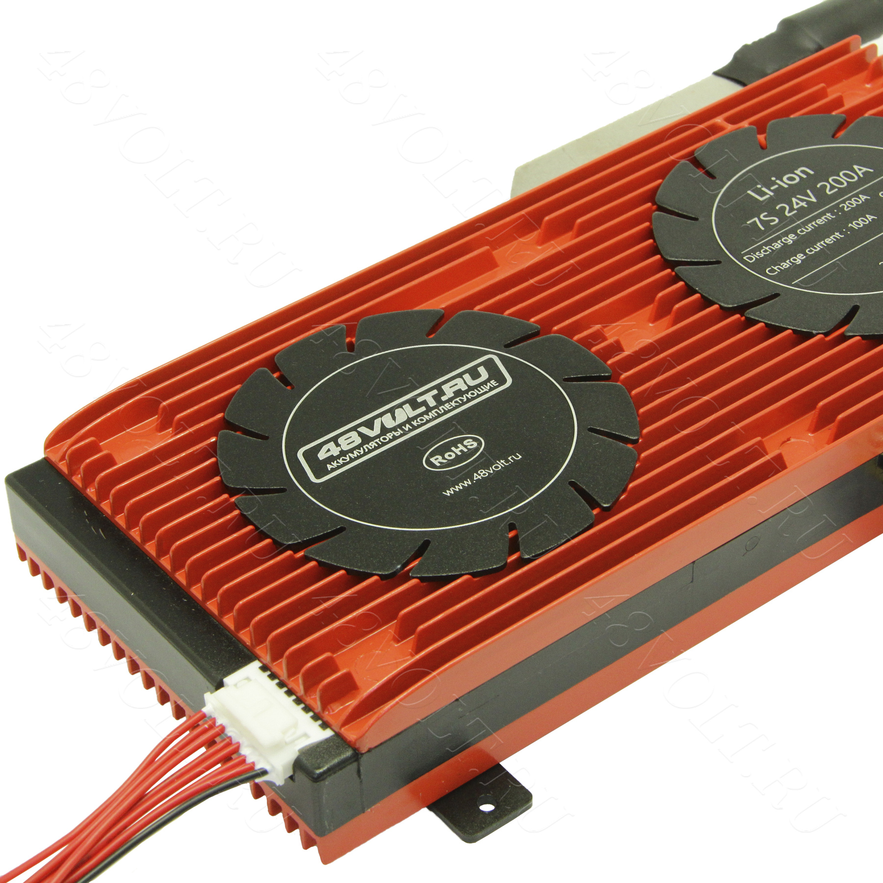 BMS LI-Ion 7S 24V 200A симметрия